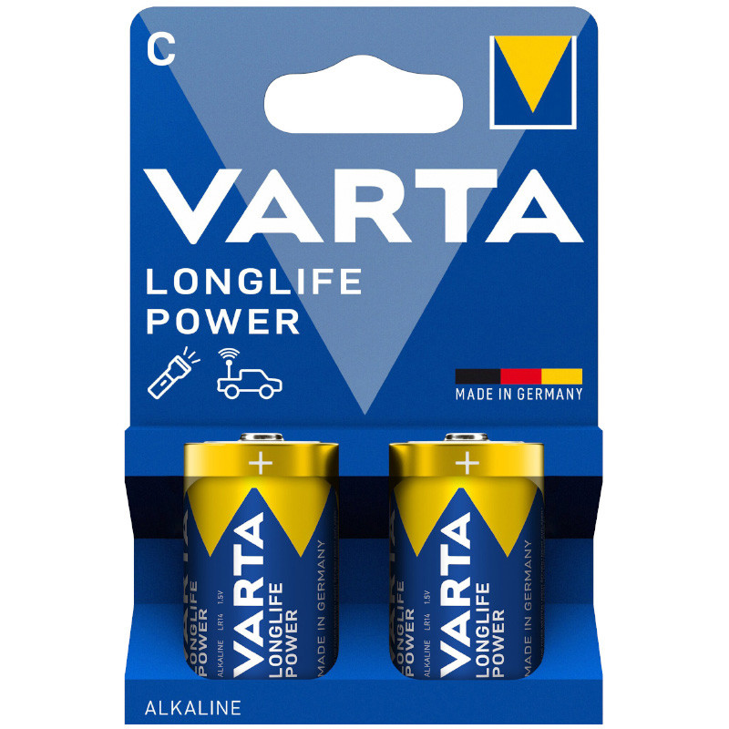 Varta Longlife Power Baby C LR14 Batterien 2 Stück kaufen